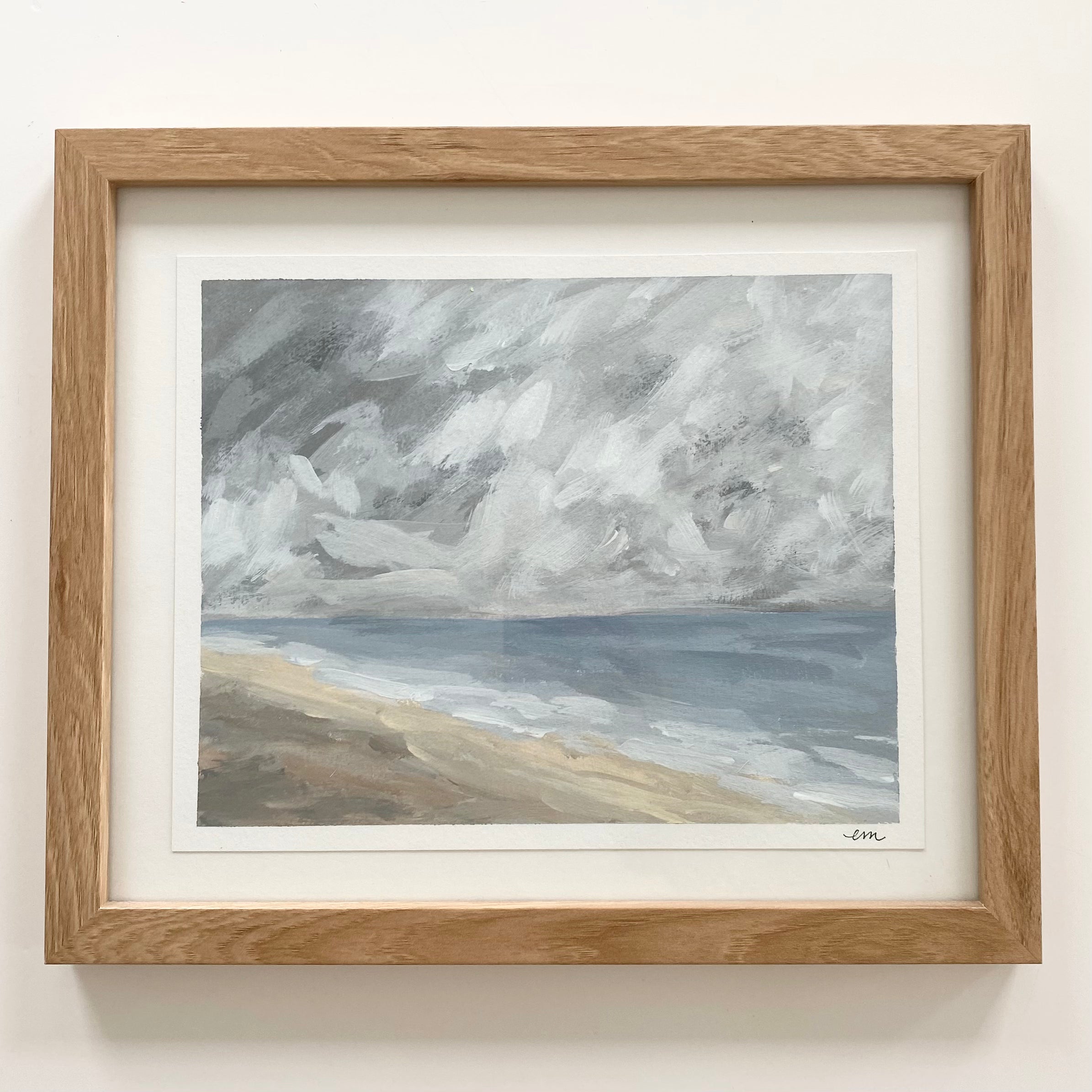 Overcast Beach